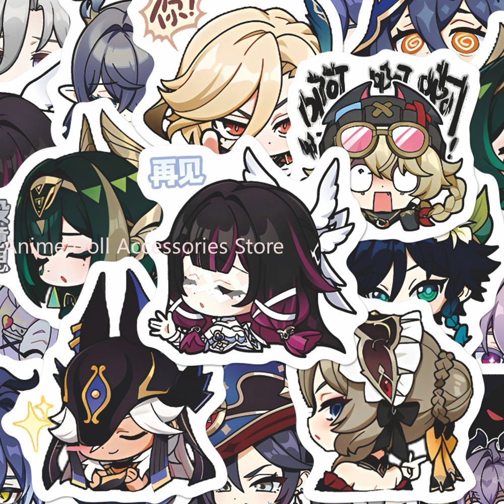 64PCS Genshin Impact Moon Maid - Motorcycle Helmets recension och pris
