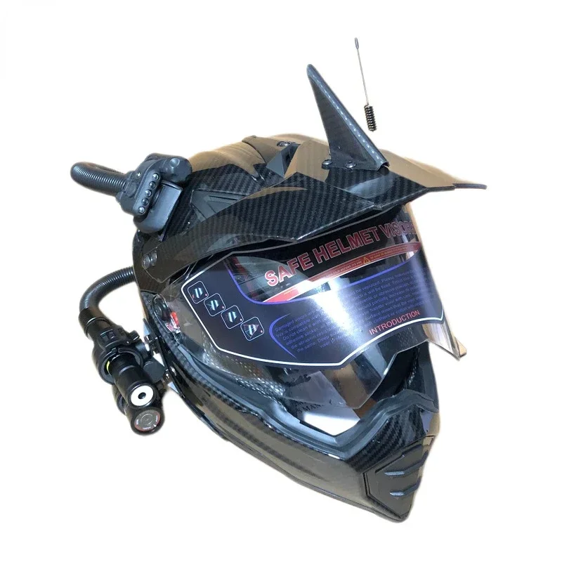 Retro Helmet Motorcycle Off-ro - Full Face Motorcycle Helmet With Bluetooth recension och pris